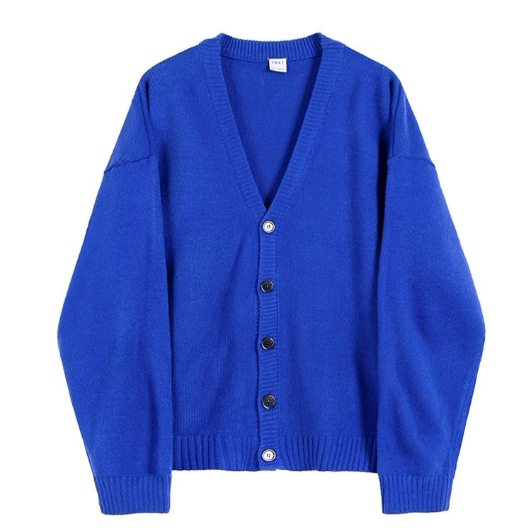 S8 No. 172 Loose V-Neck Knit Cardigan