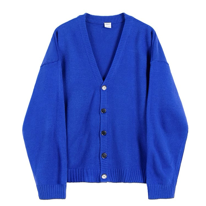 S8 No. 172 Loose V-Neck Knit Cardigan