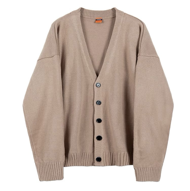 S8 No. 172 Loose V-Neck Knit Cardigan