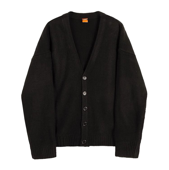 S8 No. 172 Loose V-Neck Knit Cardigan