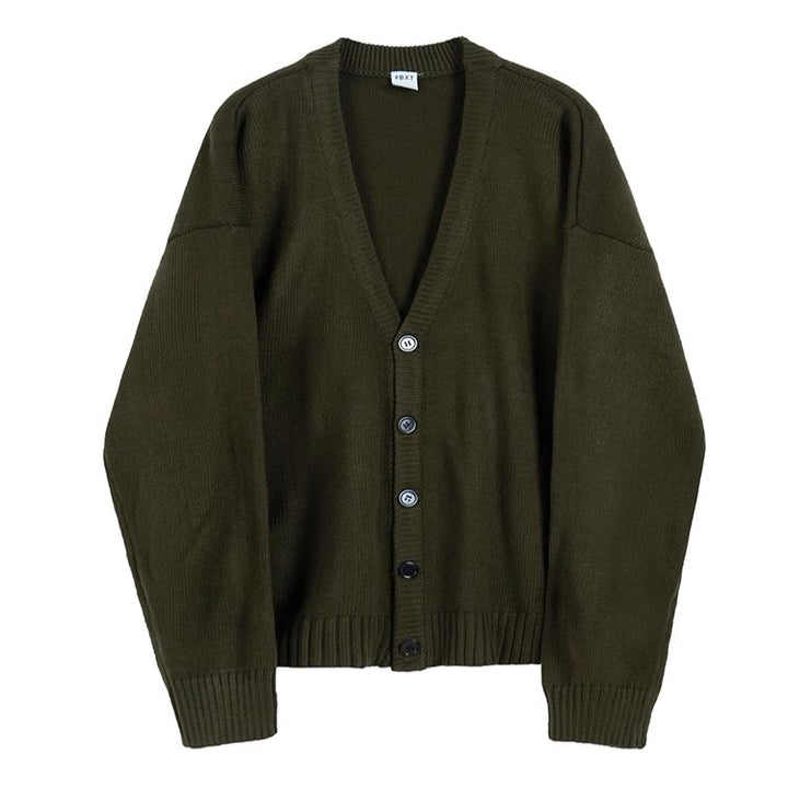 S8 No. 172 Loose V-Neck Knit Cardigan