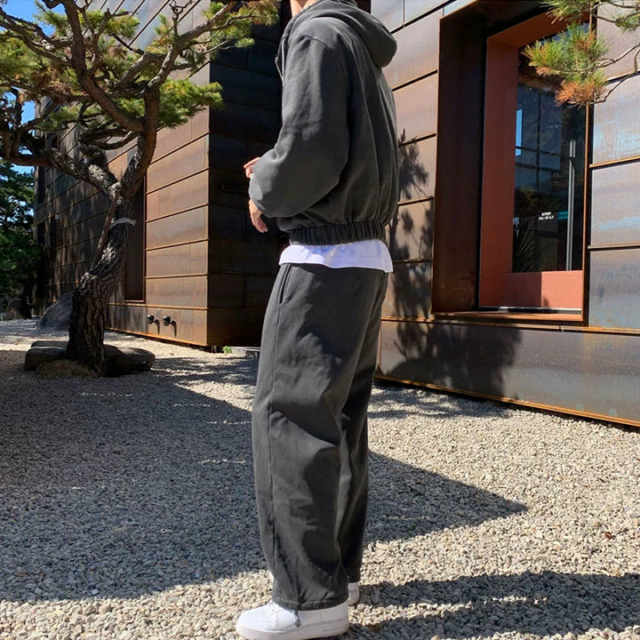 KC No. 401 Washed Hoodie and Sweatpants