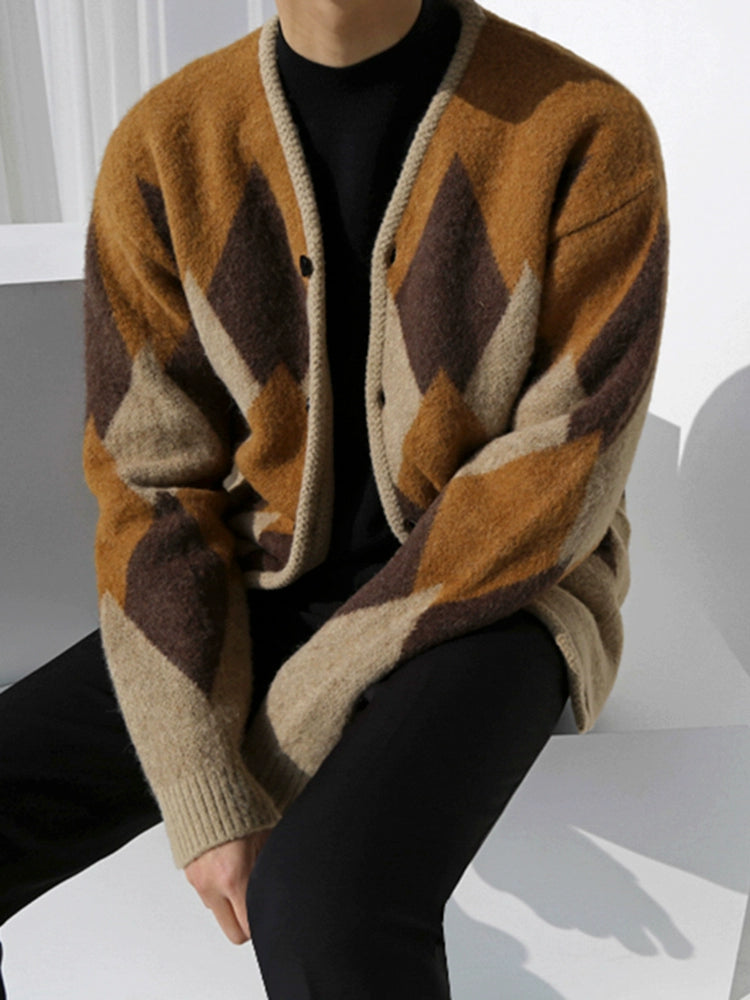 KC No. 430 Brown Knit Cardigan