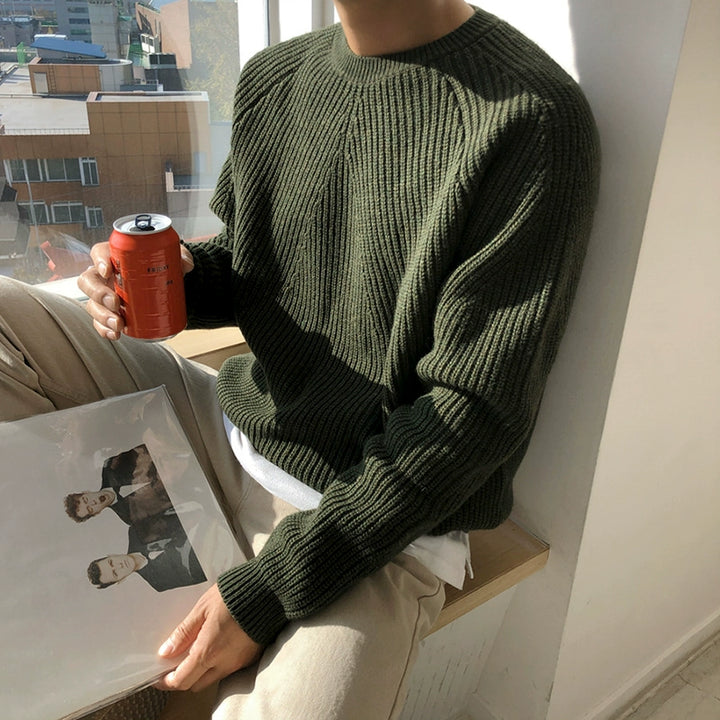 KC No. 426 Round Neck Knit Sweater