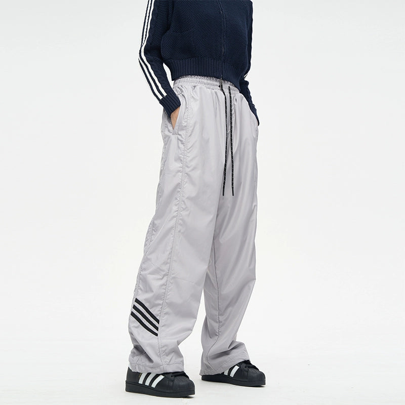 KC No. 536 Straight Casual Striped Pants