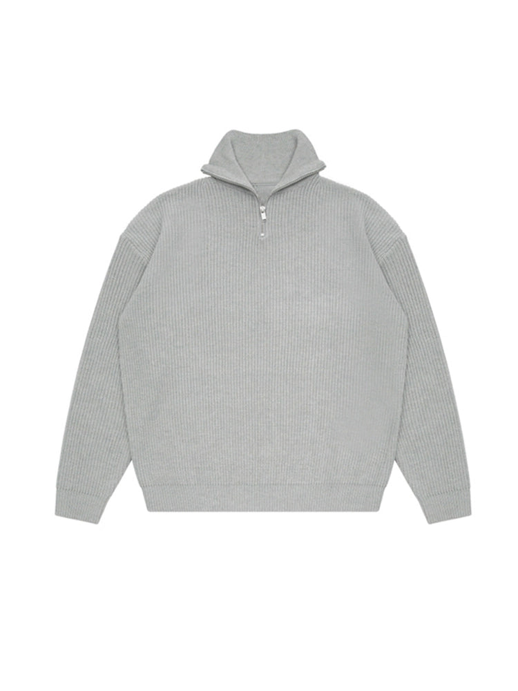 KC No. 427 Collared Knit Sweater