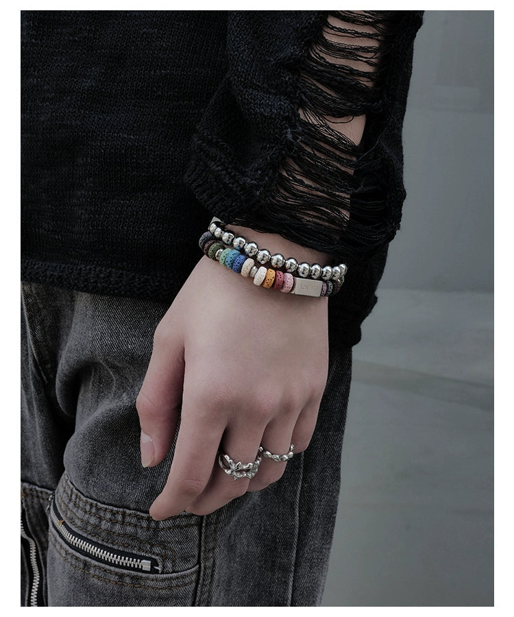 KC No. 617 Steel Ball Bracelet