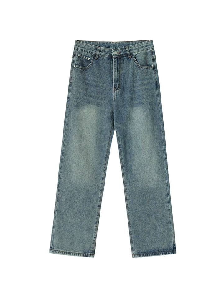 KC NO. 355 WASHED WIDE-LEG JEANS |MB