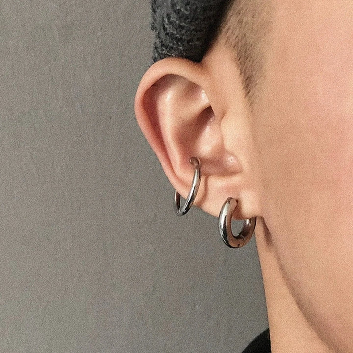KC NO. 320 THICK RING EARRINGS |ME