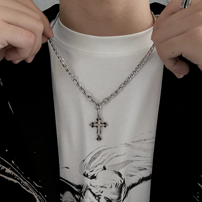 KC No. 276 CHAIN CROSS NECKLACE |MN