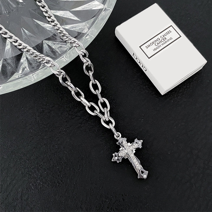 KC No. 276 CHAIN CROSS NECKLACE |MN