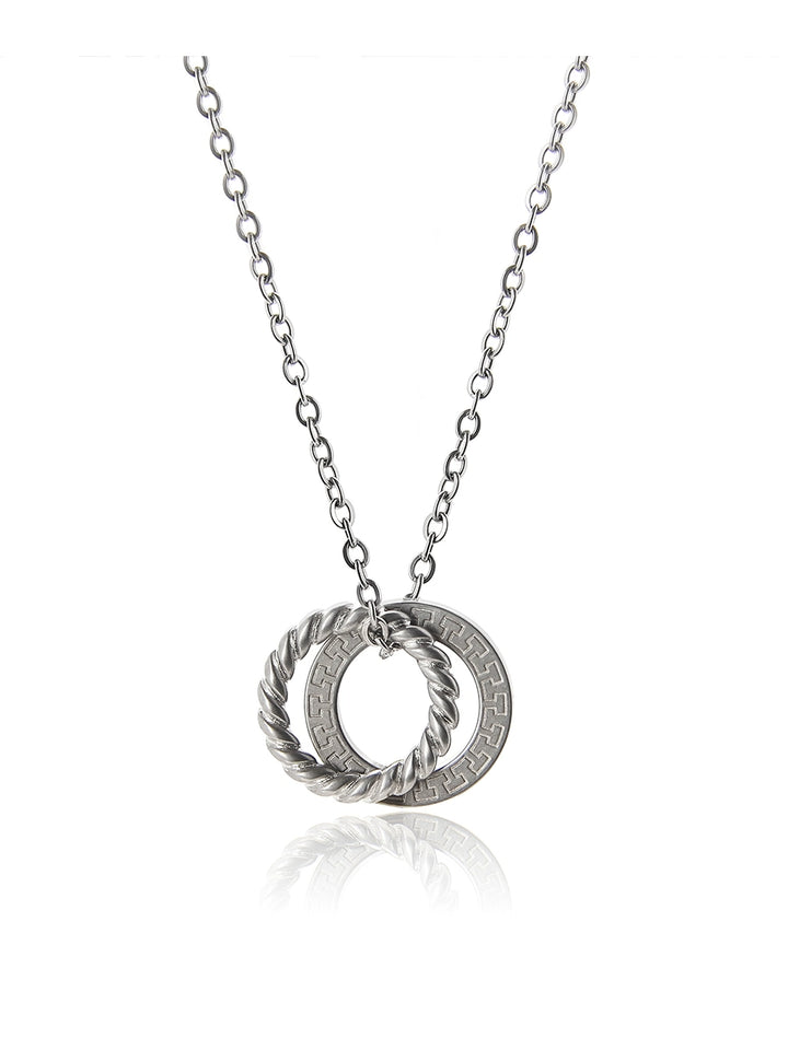 KC NO. 331 DOUBLE RING NECKLACE |MN